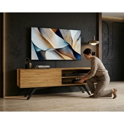 Szafka RTV-13 Drewno Lite Dąb Loft Lakierowany Rozmiary od 60 cm do 200 cm PREMIUM